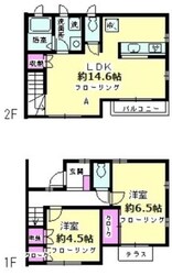 プライムコート矢畑の物件間取画像